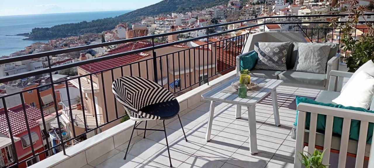Sea Aura Apartment Kavala Exterior photo